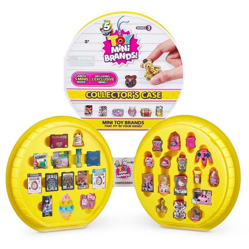 Mini Brands ZURU Mini Brands Collector's Case Series 3 - 30 Mini Brand Collectibles with 5 Mystery Minis - Image 1